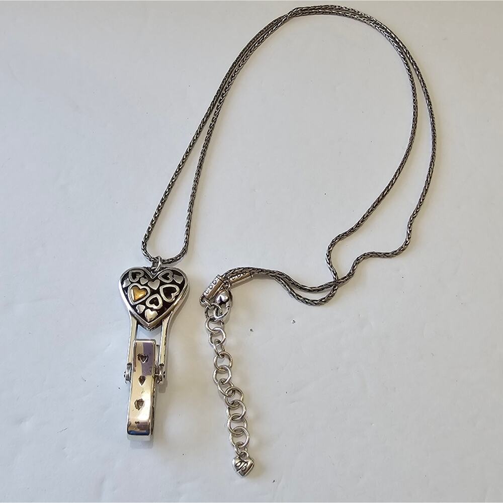 Brighton Mixed Metals LAnyard Long Necklace